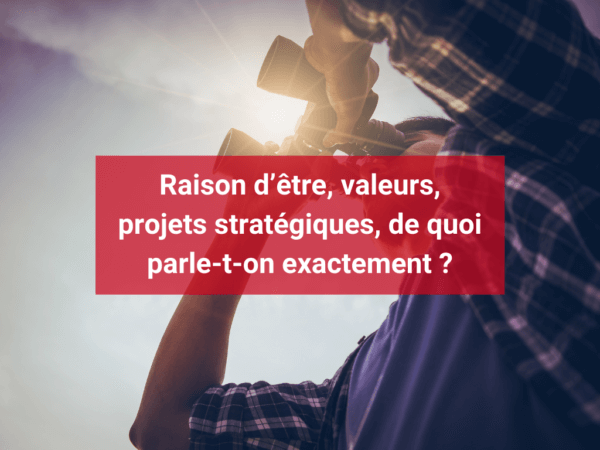 Raison d’être, valeurs, projets stratégiques, de quoi parle-t-on exactement ?